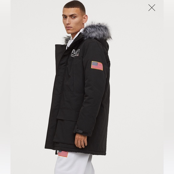 Cheap h&m padded parka with hood Sale Black Friday